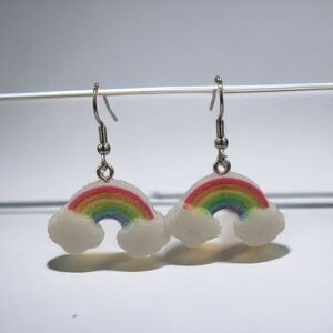 🌈Glitter Rainbow Earrings🌈(2-A022)-Jewelry for Women